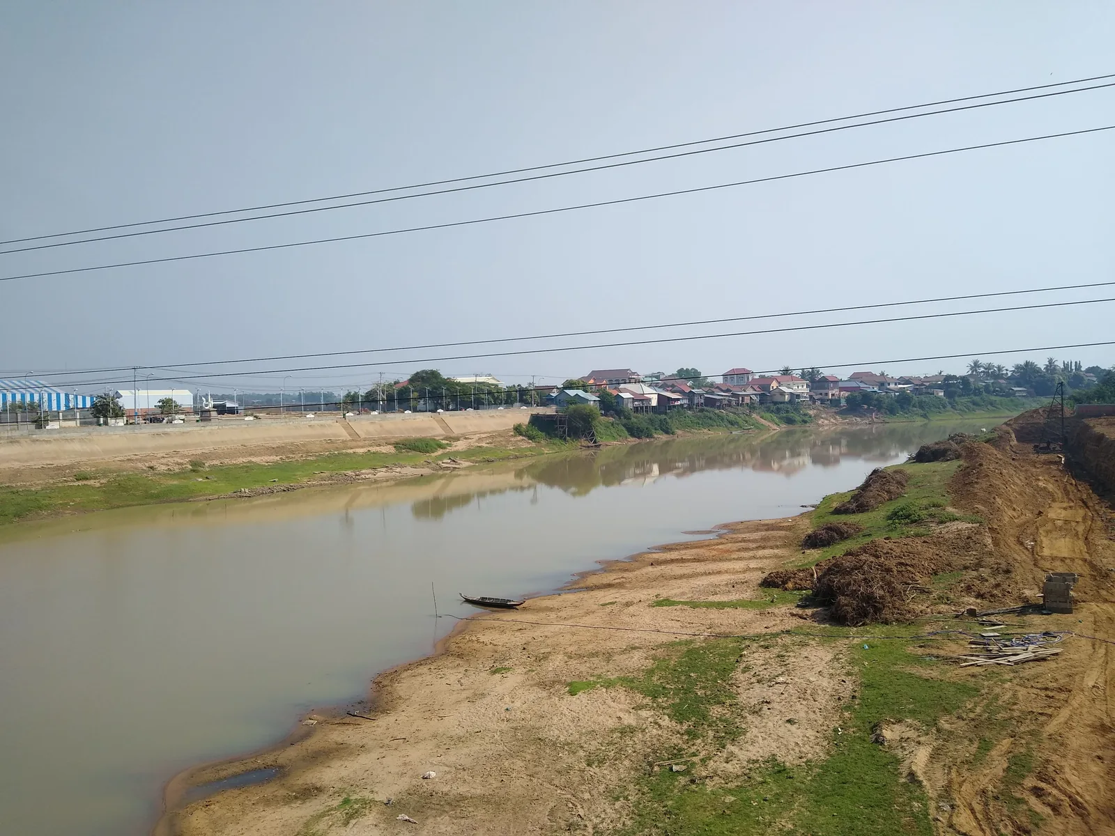 Stung Sen River seen in Kampong Thom town